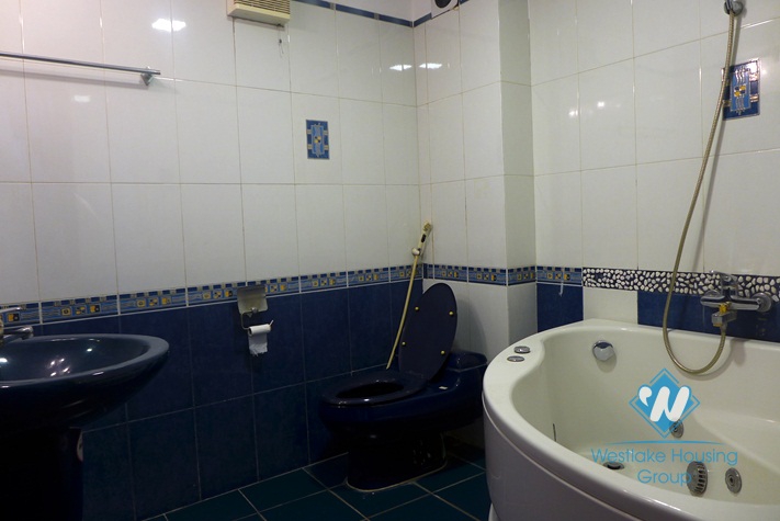 Large house with lake view outdoor balcony for rent in Tay Ho